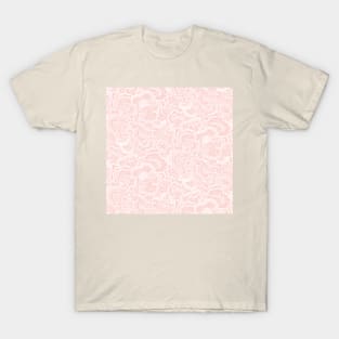 Blush Mushroom Texture T-Shirt